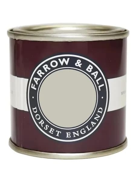 Краска для мебели и декора ультраматовая, меловая краска Farrow & Ball Estate Emulsion цвет 228 Cornforth White, 100 мл