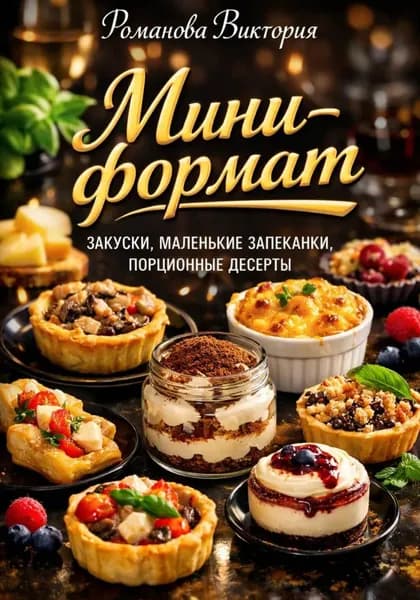 Мини-формат: закуски, маленькие запеканки, порционные десерты | Романова Виктория | Электронная книга