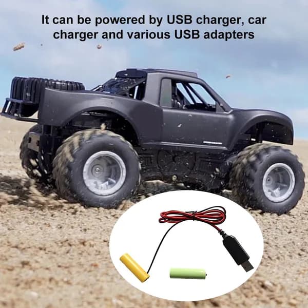 USB-адаптер питания от батареек AA/AAA, 3 В, 2 м