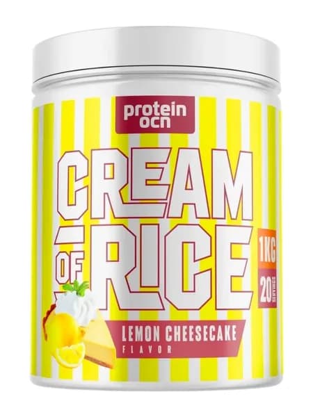 Protein Ocean Cream Of Rice, Рисовая мука со вкусом лимонного чизкейка, 1 кг, 20 порций