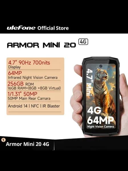 Смартфон Armor Mini 20, 16 256ГБ, global