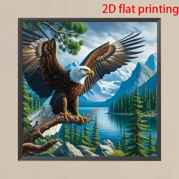 1 комплект DIY 5D-рисунок из алмазов без рамки