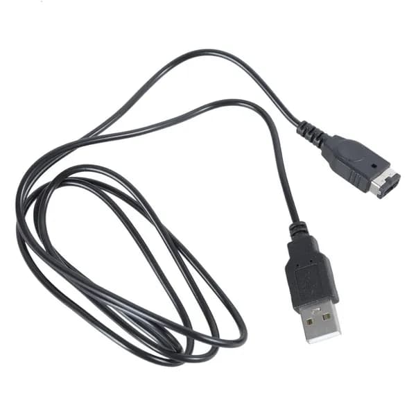 USB-кабель для GBA SP и Nintendo DS, Черный