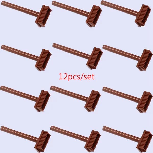 Совместимость с Лего Строительный блок мини ранчо инструменты / Diy детские игрушки / подарок на день рождения 12 штук в комплект