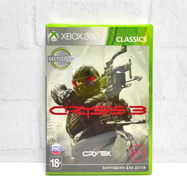 Crysis 3 Полностью на русском Видеоигра на диске Xbox 360. Товар уцененный