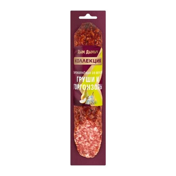 Колбаса сырокопченая со вкусом груши и горгонзолы Дым Дымыч 200г