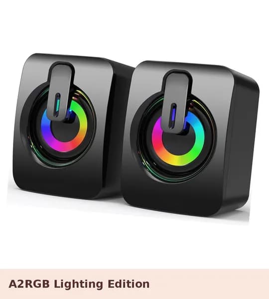 Компьютерные колонки X9 для ПК и ноутбука, USB-питание, компактные стерео-динамики