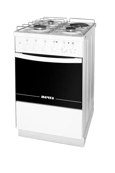 Плита МЕЧТА 450ГЭ, белая