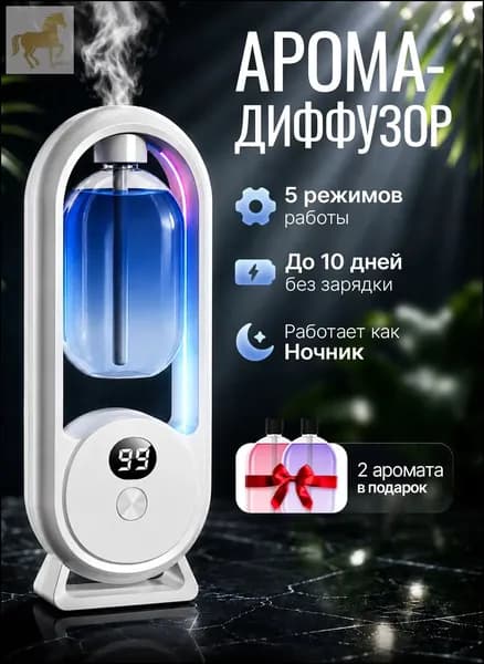Аромадиффузор ультразвуковой аромат_filter-aroma, белый