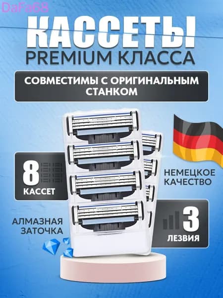 Сменные кассеты для бритвы