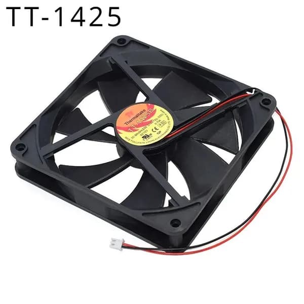 Новый TT-1425B D14H - 12 (L - SSS) DC 12 V 0.7A 140*140*25мм 2 Линии