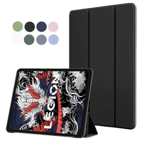 Умный чехол для Lenovo LEGION Y700 2025 (3 - й Gen) 8.8 дюйма TB321FU тройной складной магнитной слизистой крышкой силиконового мягкого тпу назад