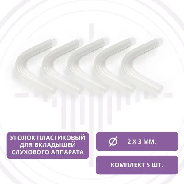 Уголок для индивидуальных вкладышей 2x3, (5 штук)