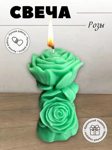 свеча розы