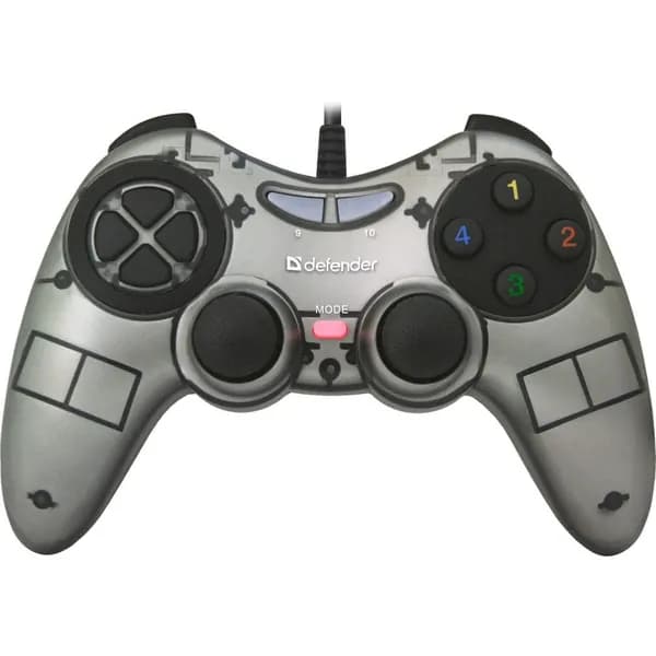 Defender Геймпад Проводной геймпад Zoom USB Xinput, 10 кнопок, 2 стика 64244