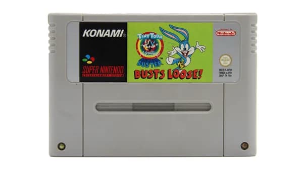 Tiny Toon Adventures Buster Busts Loose! (SNES, PAL) Винтаж