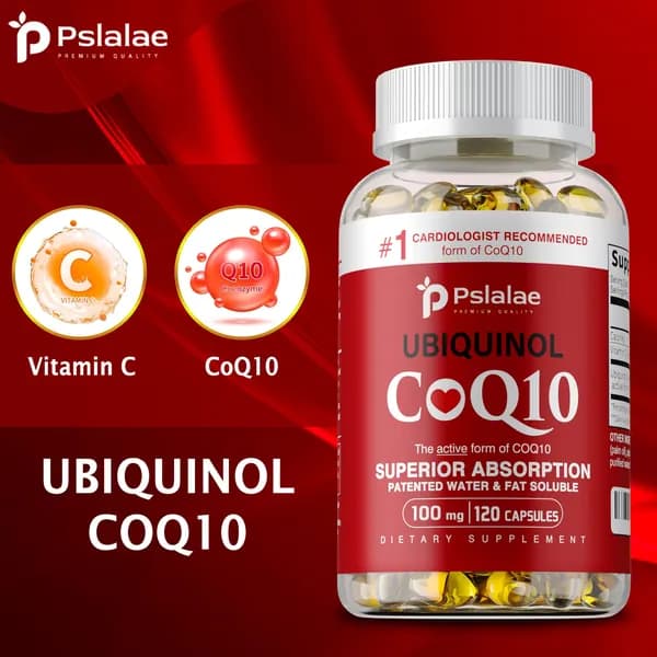 Пантенол Коэнзим Q10 Pslalae - 100 мг - Способствует поддержанию здоровья сердца.