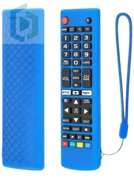 Силиконовый чехол для пульта LG AKB75095312 / AKB75375611 / AKB75675303, утолщённый, противоударный