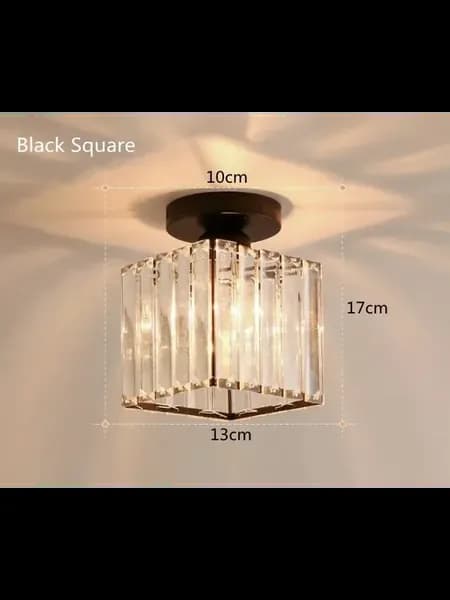 Потолочная люстра Black Square 17x13x10 см
