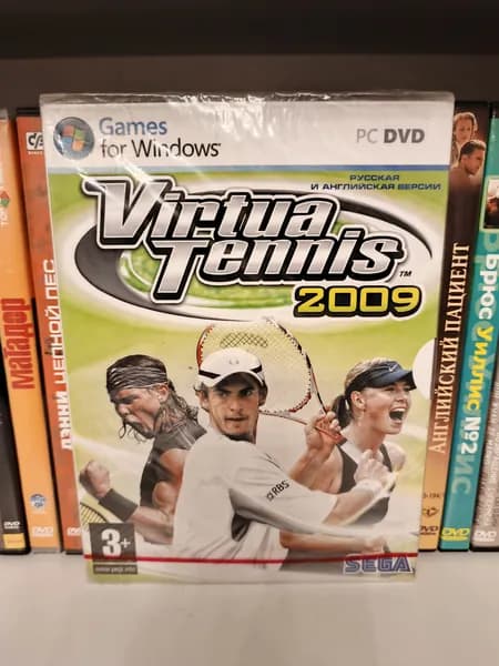 Видеоигра Virtua Tennis 2009 на DVD (новая в плёнке!). Товар уцененный