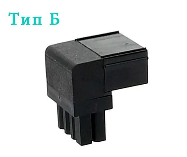 ATX адаптер питания видеокарты 8pin угол 90 градусов тип Б