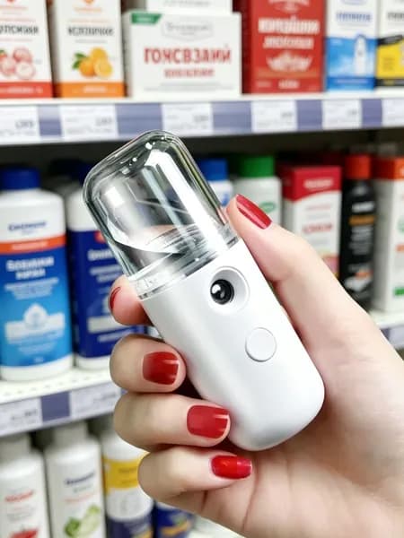BESTSKY Мини отпариватель для путешествий, беспроводной, USB зарядка, 30 мл резервуар, быстрое нагревание, 1 час работы.