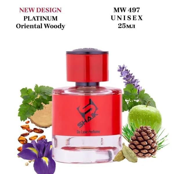 SHAIK PLATINUM MW 497 Oriental Woody Парфюмерная вода 25мл Unisex