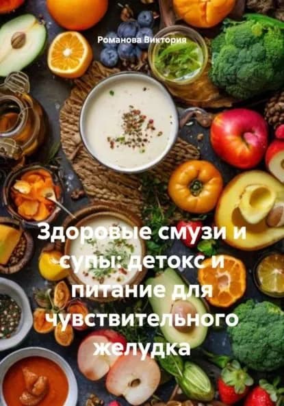 Здоровые смузи и супы: детокс и питание для чувствительного желудка | Романова Виктория Алексеевна | Электронная книга