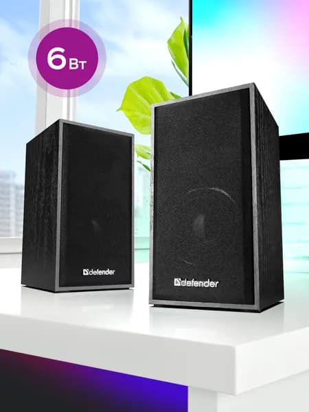 DEFENDER Колонки для компьютера 6 Вт питание USB