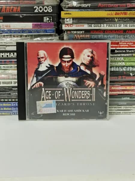 Видеоигра для ПК Age Of Wonders 2 The Wizards Throne 2002 PC CD