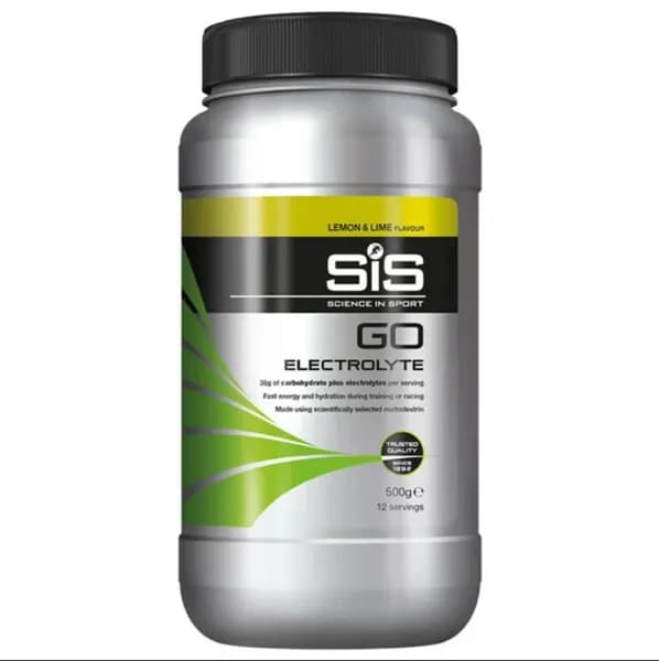 SiS, GO Electrolyte Powder, Напиток углеводный с электролитами в порошке, вкус Лимон и Лайм, 500 гр.