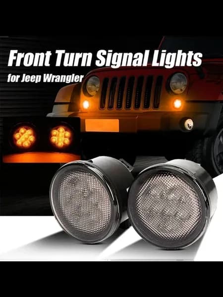 Светодиодные поворотники Size 2 для Jeep Wrangler JK 2007-20