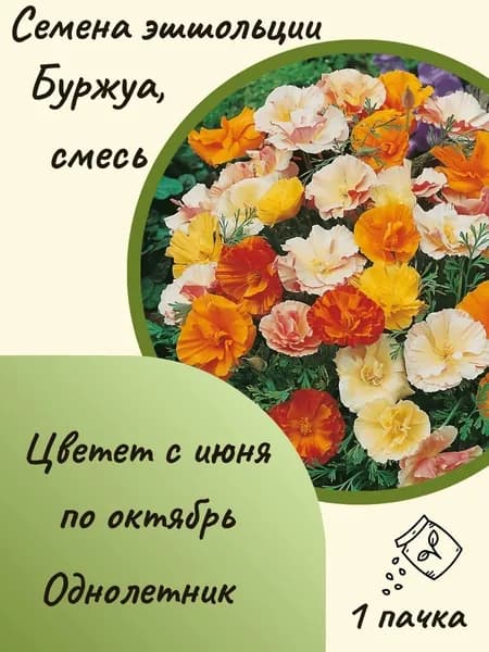 Эшшольция Буржуа смесь, 10 шт. семян