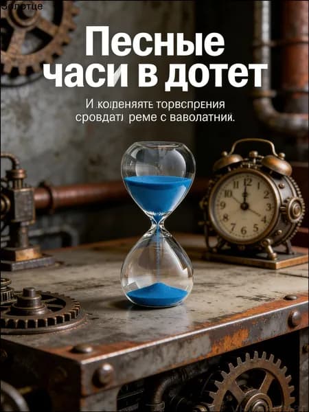 Песочные часы на 30 мин, 1 шт