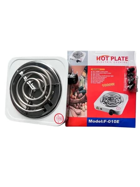 Настольная электрическая плита HOT PLATE 1000W, спиральная
