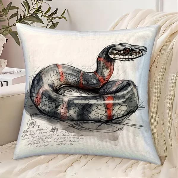 Наволочка, Полиэстер, 45x45 см  1шт