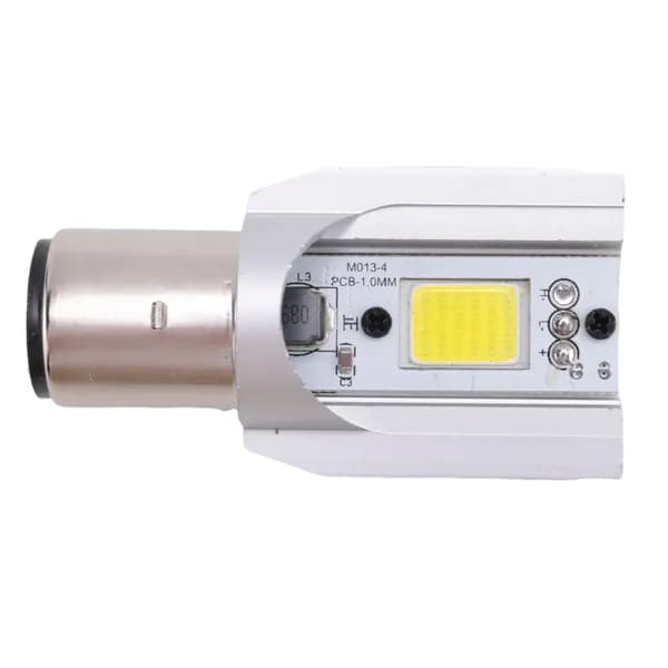 H6 BA20D фара для мотоцикла, LED-лампа BA20D Px15D "COB", 12W, DC 8-80V / корпус из алюминиевого сплава.