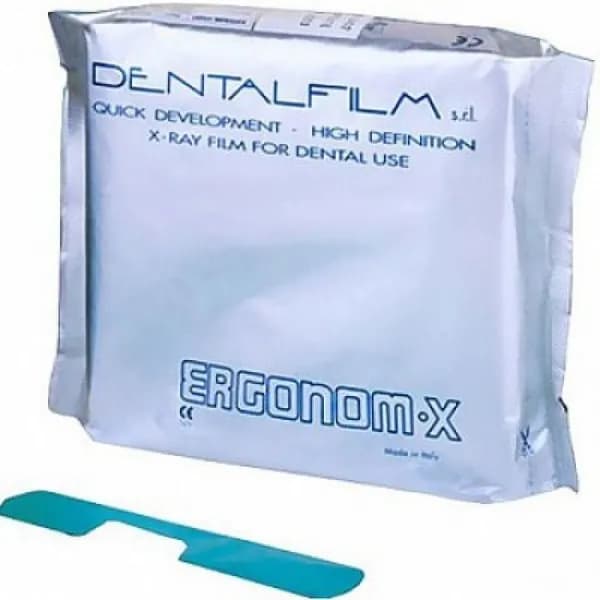 Пленка рентгеновская самопроявляющаяся Эргоном, Ergonom-X, 50 шт./уп. (Dentalfilm)