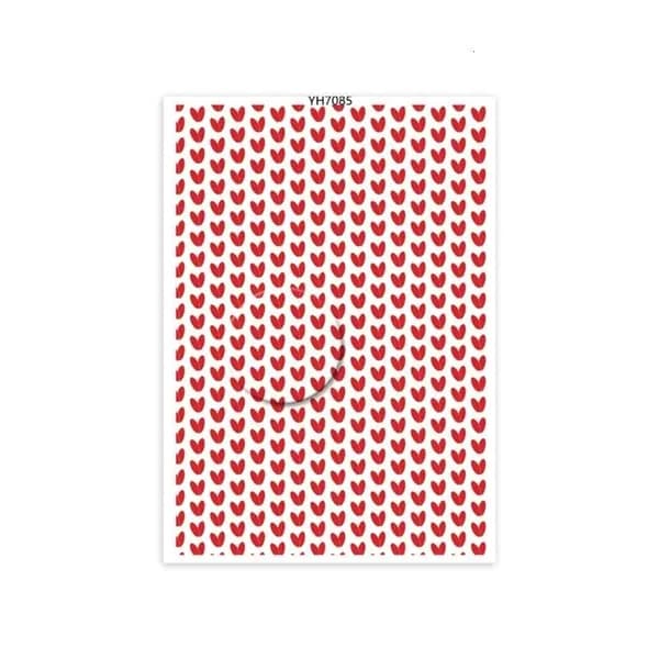 Сердечки для переводных украшений из глины, - YH7085