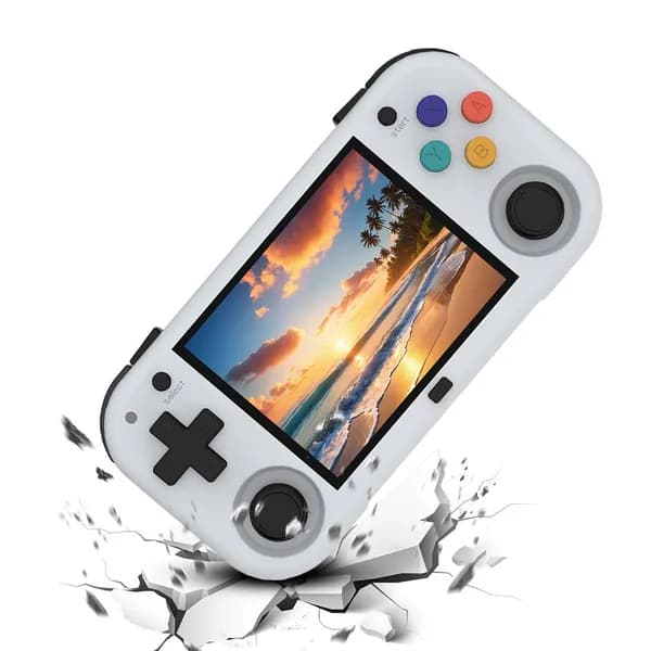 Портативная игровая консоль MagicX XU mini M, 2,8-дюймовый IPS-экран, Linux, 64 ГБ, серый цвет