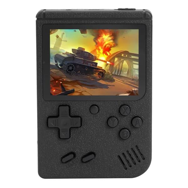 игровая консоль Макарон с зарядным кабелем, 500 встроенными играми
