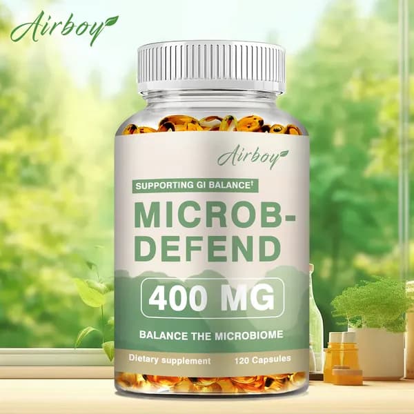 Содержит масло тимьяна, масло гвоздики и орегано, которые способствуют пищеварению.
