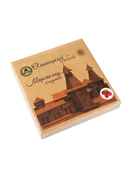 Карельский мармелад ягодный "Олонецкий особый" из малины