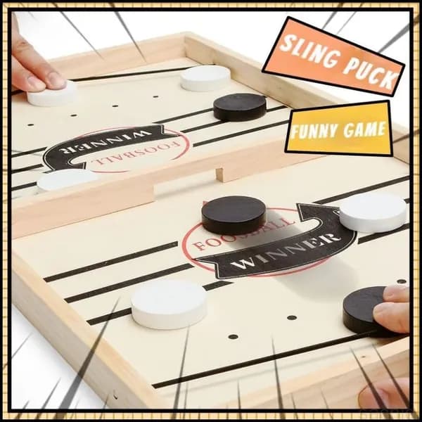 Увлекательная настольная игра премиум Foosball Winner с элементами хоккея, шашек и слингпак для детей и взрослых-2026