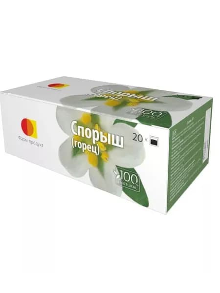 Спорыш Фарм-продукт, 20 пакетиков по 1,5г