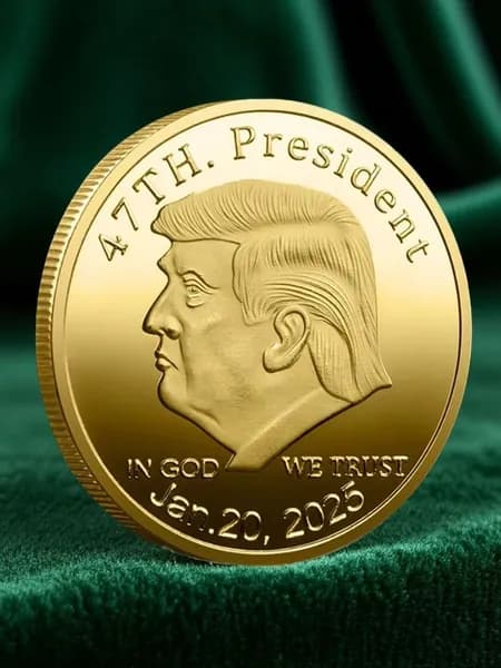 Коллекционная Монета Сувенирная Дональда Трампа