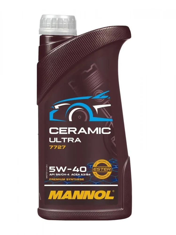 MANNOL 5W-40 Масло моторное, Синтетическое, 1 л