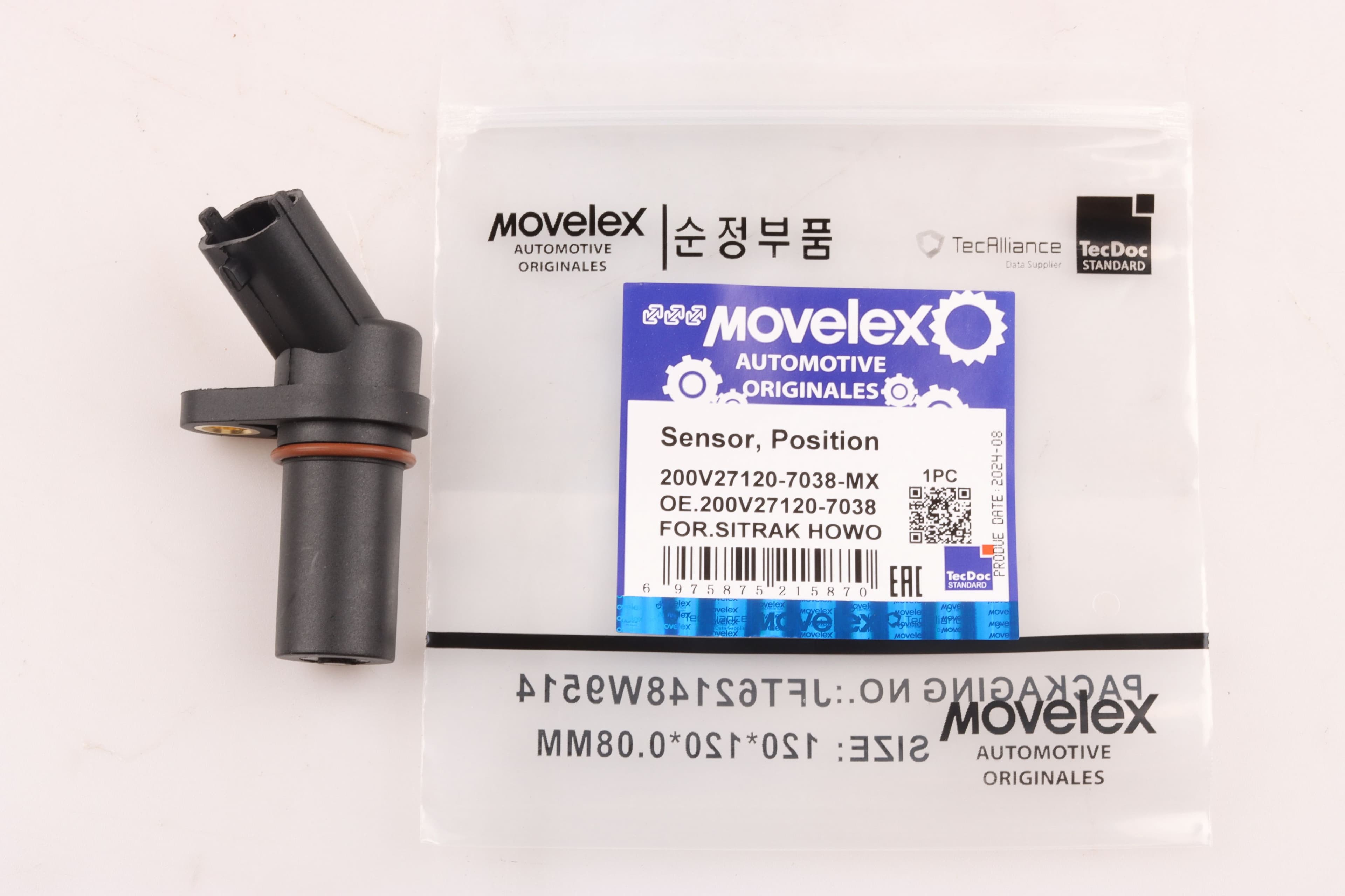 Датчик положения коленвала Sitrak Howo Movelex Арт. 200V271207038-MX