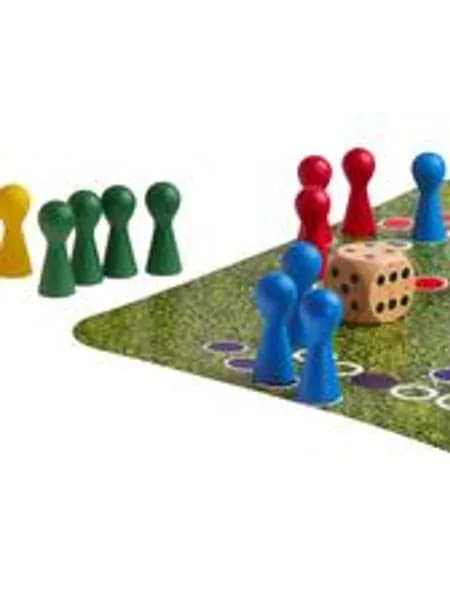 Wurfelspiel - Ludo, 8 cm Настольная игра