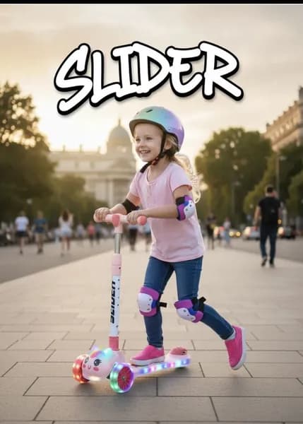 Slider Самокат Персик